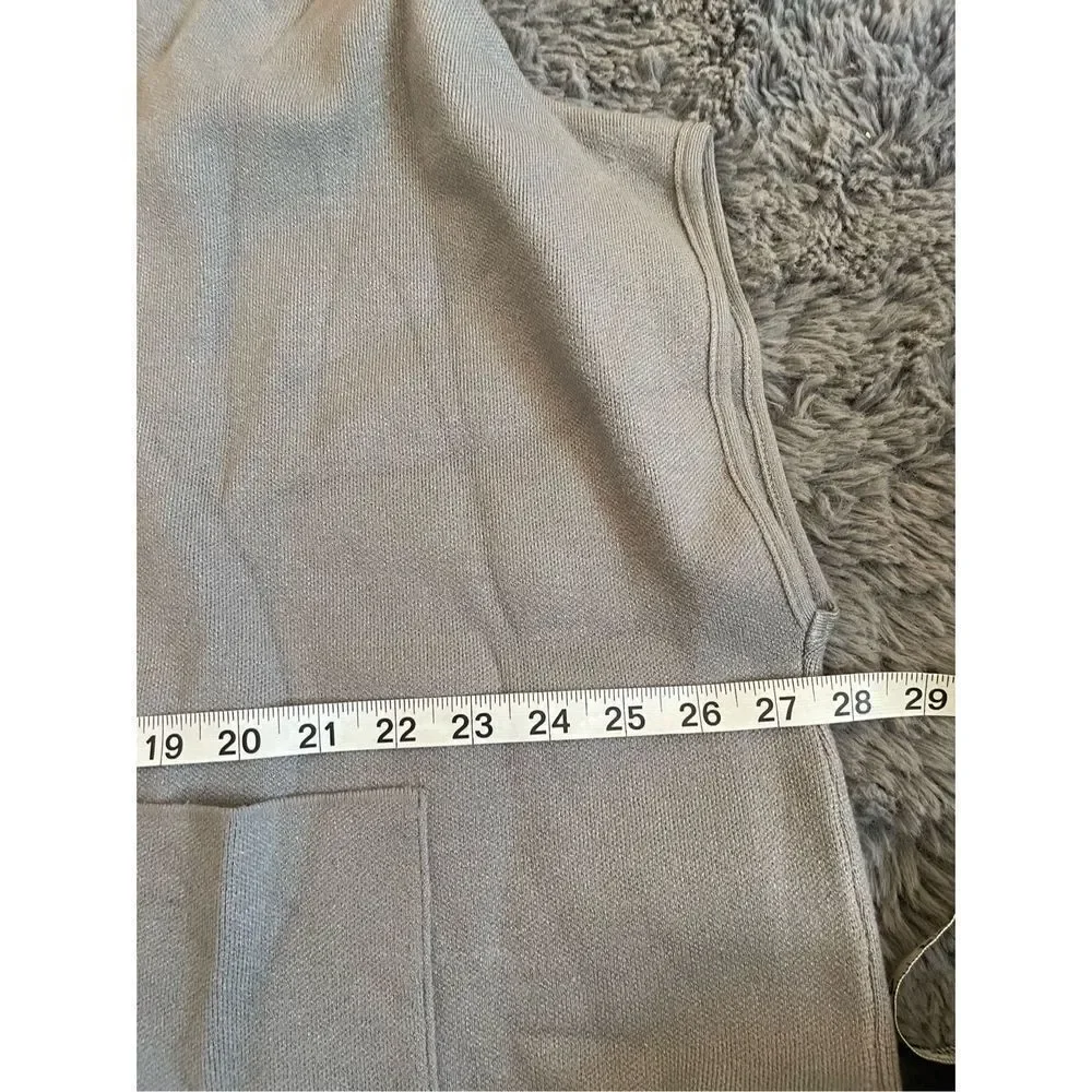 Zara girls front pocket mock neck sweater poncho size‎ 11-12